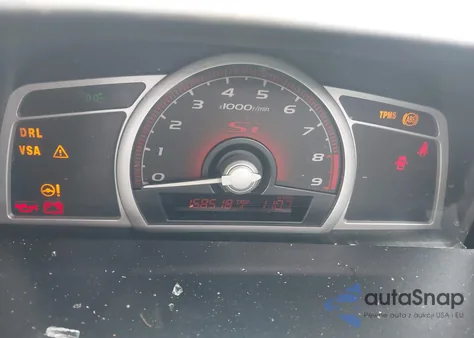 2008 Honda Civic Si/Si Mugen из США, поврежденный, VIN 2HGFA55598H705039